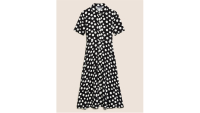 M&amp;S Collection Polka Dot Midi Shirt Dress, $69 [£39.50]