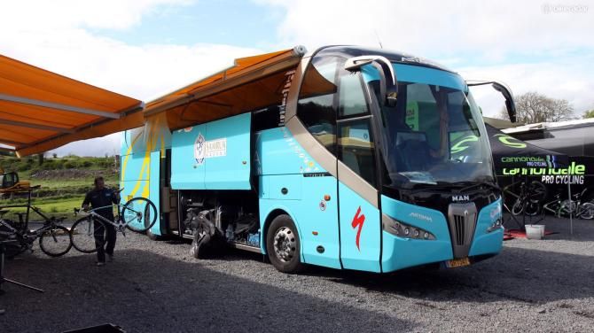 Somehow it seems like the Astana team bus would still look appropriate floating through space