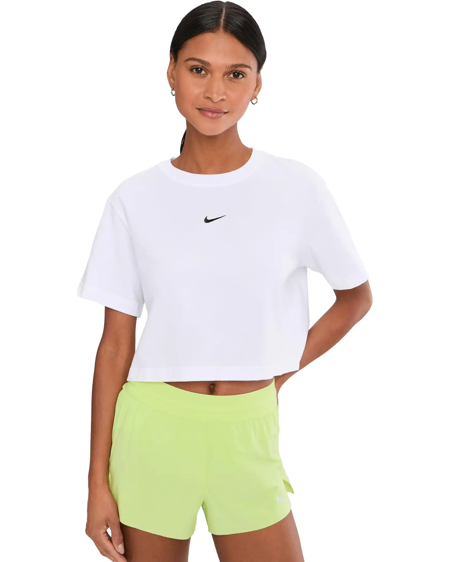 Adidas, Sportswear Classic Crop Short Sleeve Tee