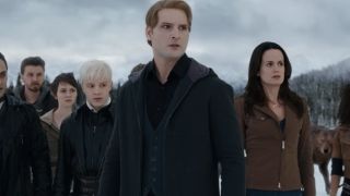 A group of vampires from Breaking Dawn's final battle