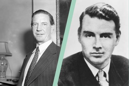 Secrets of the Spies - a collage showing spies Guy Burgess and Kim Philby