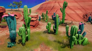 Fortnite Cactus plants locations