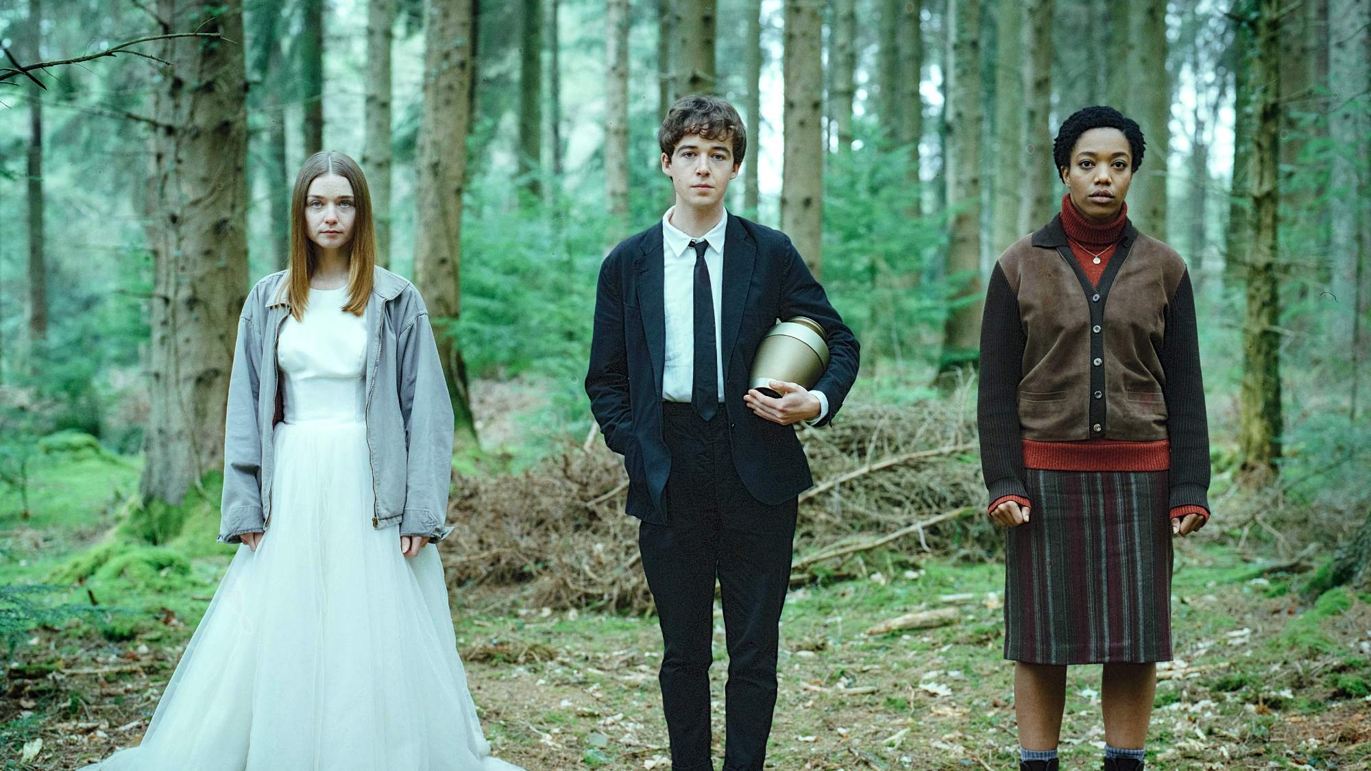 Jessica Barden, Alex Lawther, Naomi Ackie, “The End of the F***ing World”