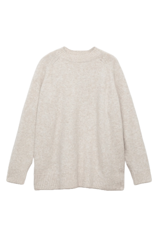 Mango Knit Sweater Round Neck Design (Was $80) 