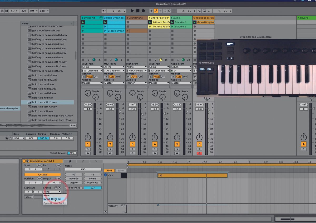 How to make a track in Ableton Live 11 Lite: using sampling to get the ...