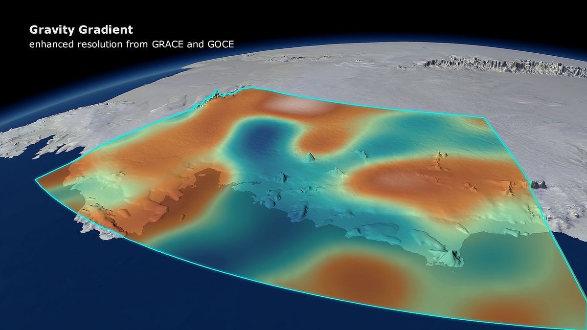 West Antarctica gravity