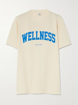 Wellness Ivy Printed Cotton-Jersey T-Shirt