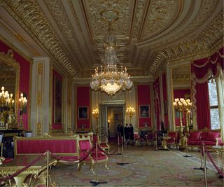 Crimson Drawing Room, Windsor Castle