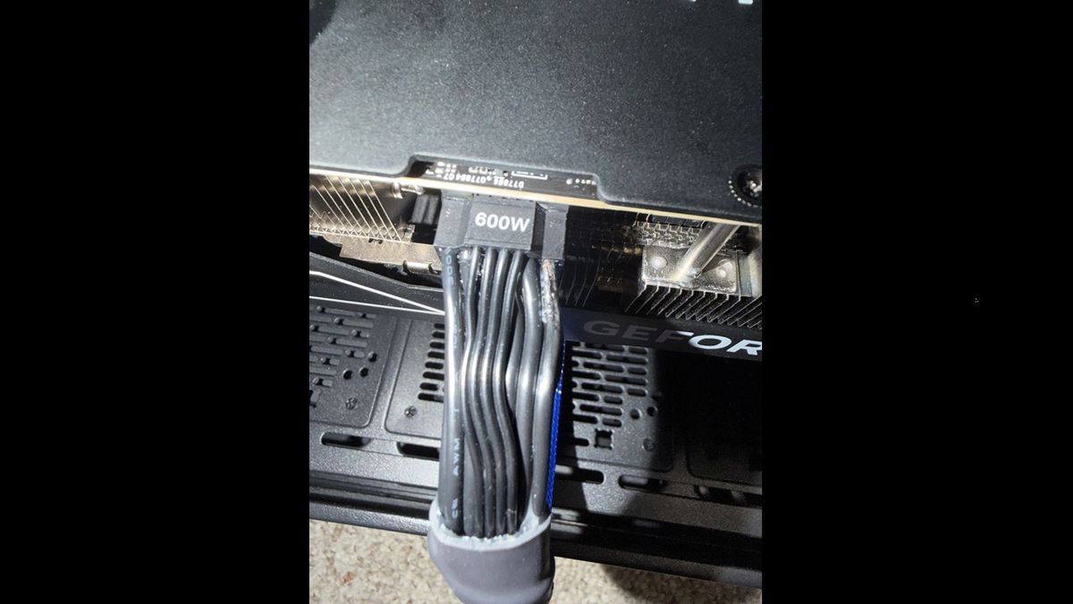 оплавление разъема питания RTX 5090 — иллюстрация 7 к материалу