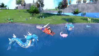 Pokemon Scarlet and Violet running on Switch 2