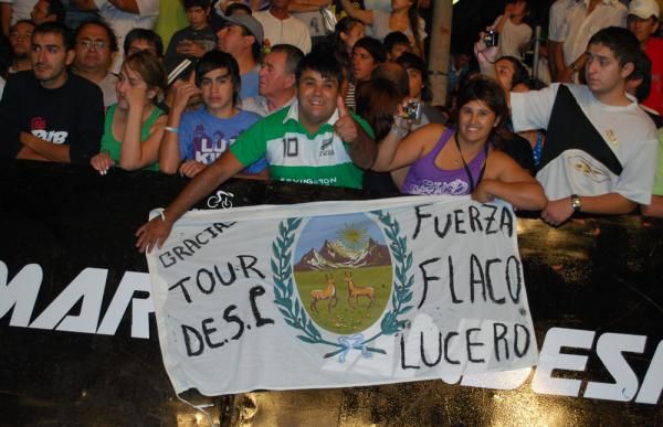 The fans were out in force for the presentation of the teams