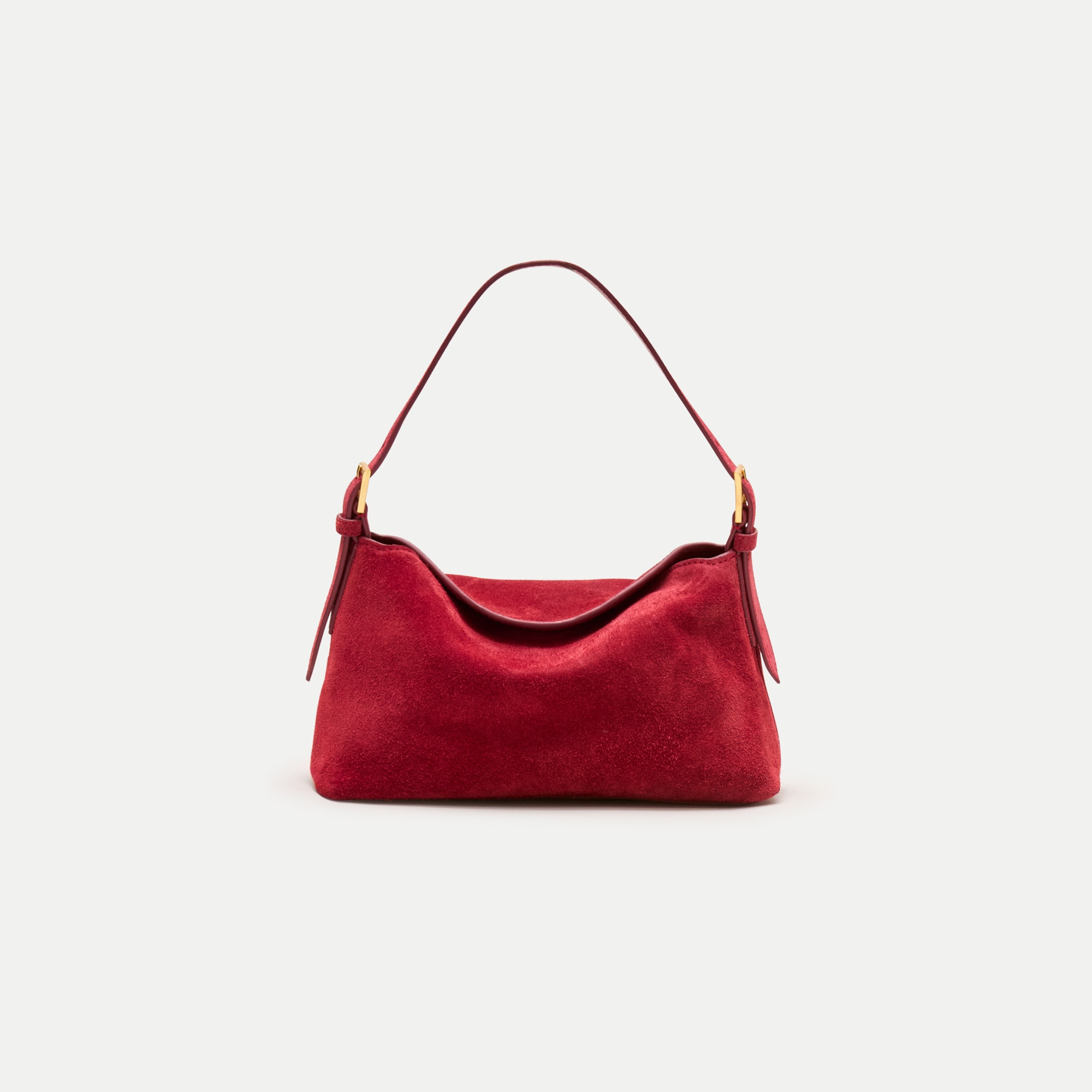 Berkeley Small Shoulder Bag in Suede