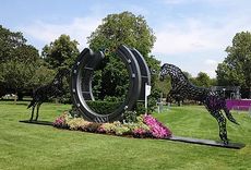 Fence 28: The Olympic Horses