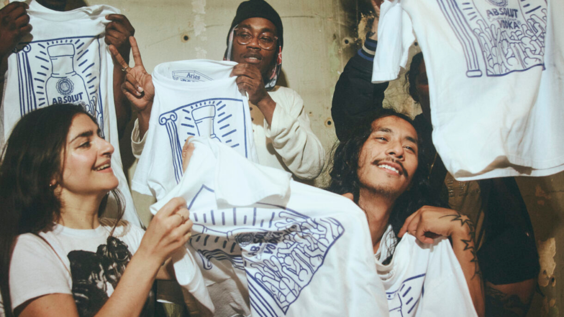 Absolut x Aries collection being held up 