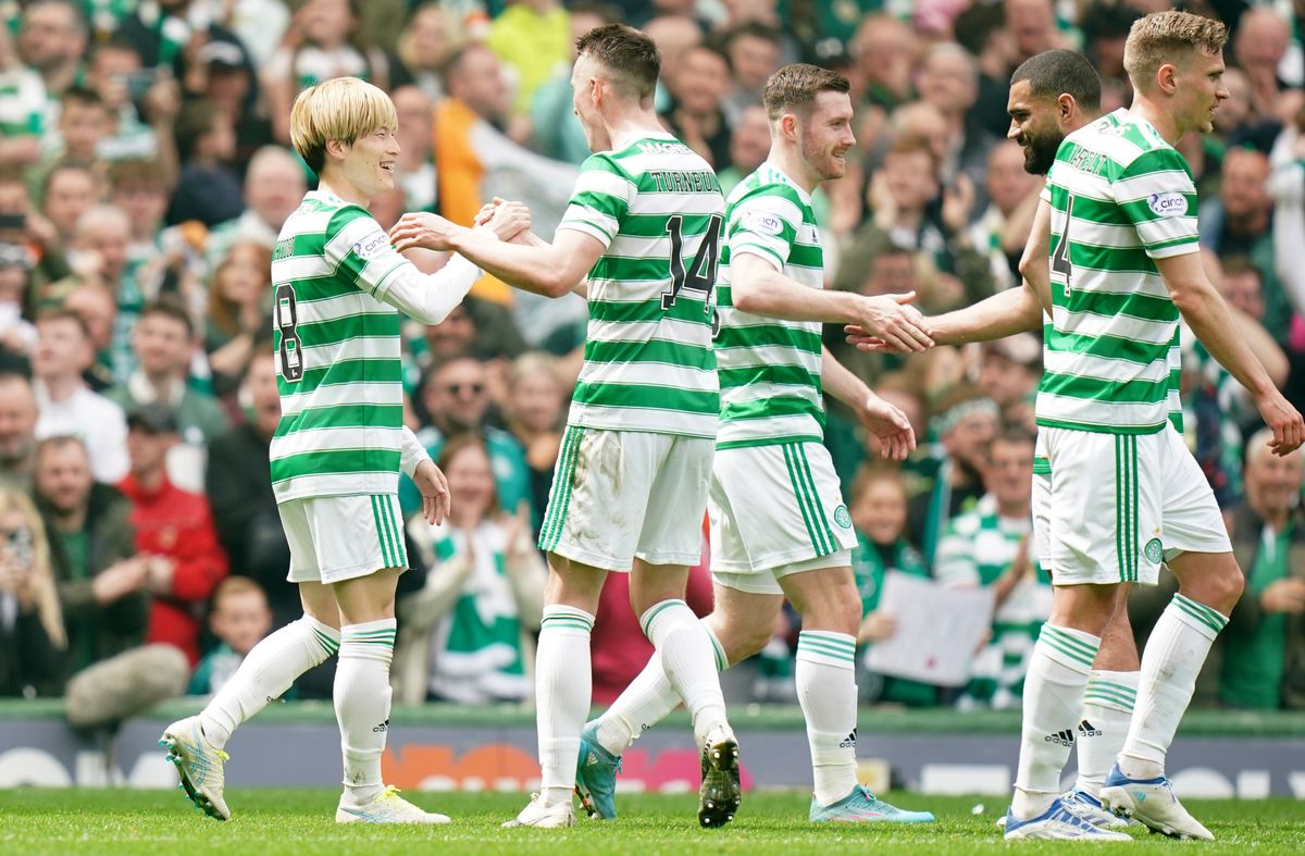 Champions Celtic end season in style by hammering Motherwell