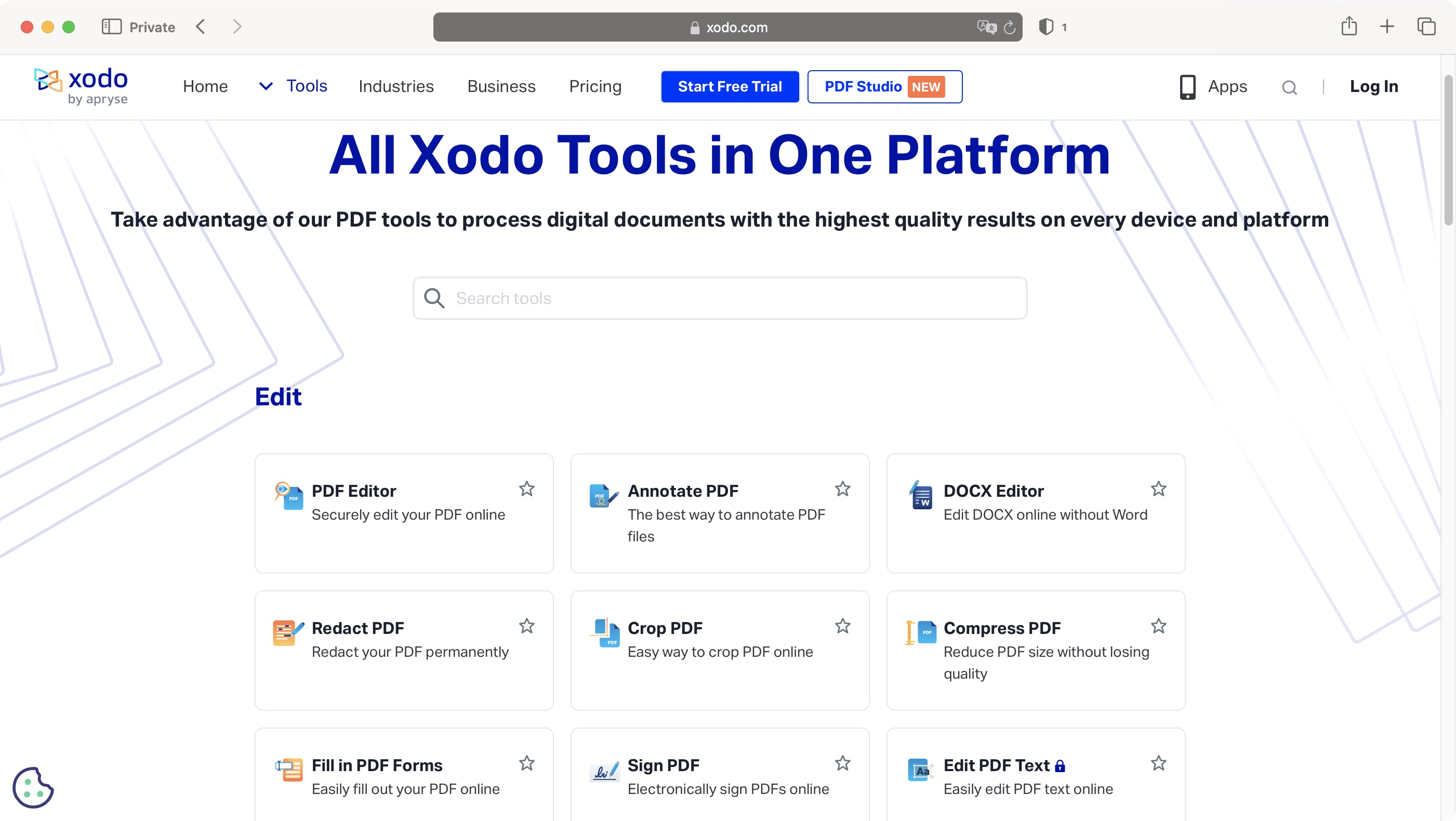 Xodo by Apryse during our review process