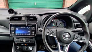Nissan leaf (2019) cockpit - right hand drive