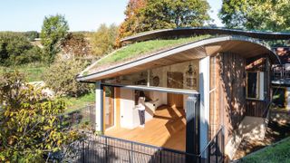 self build with green roof