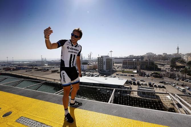 John Degenkolb (Giant - Shimano) at the start of stage 3 in C&aacute;diz