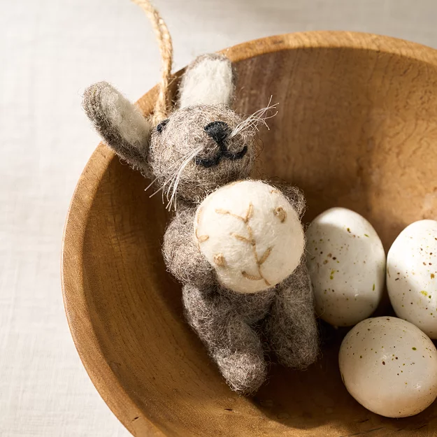 Felt Bunny Decoration | Decorative Accessories | the White Company