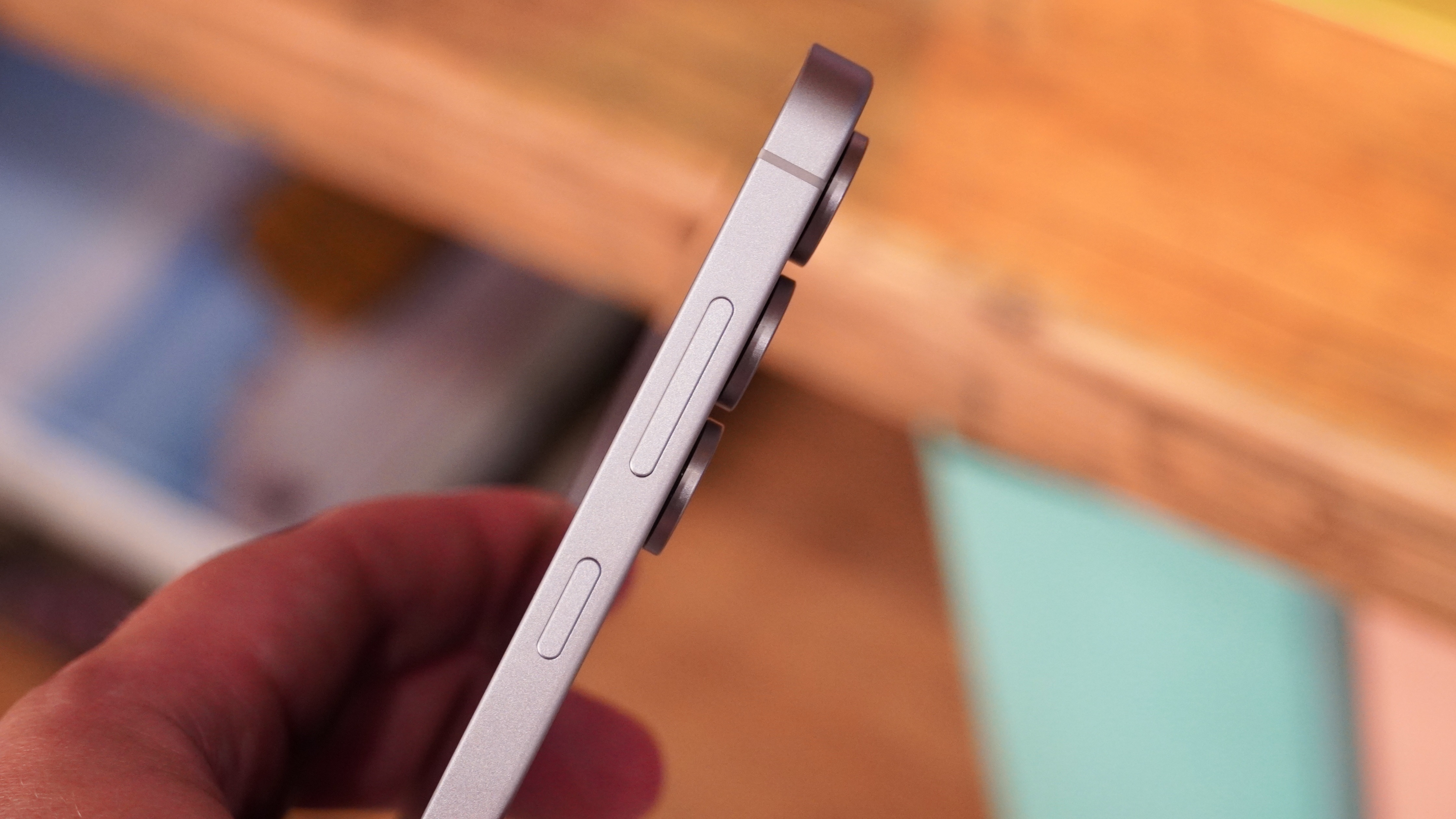 The Samsung Galaxy S25 FE in hands-on photos.