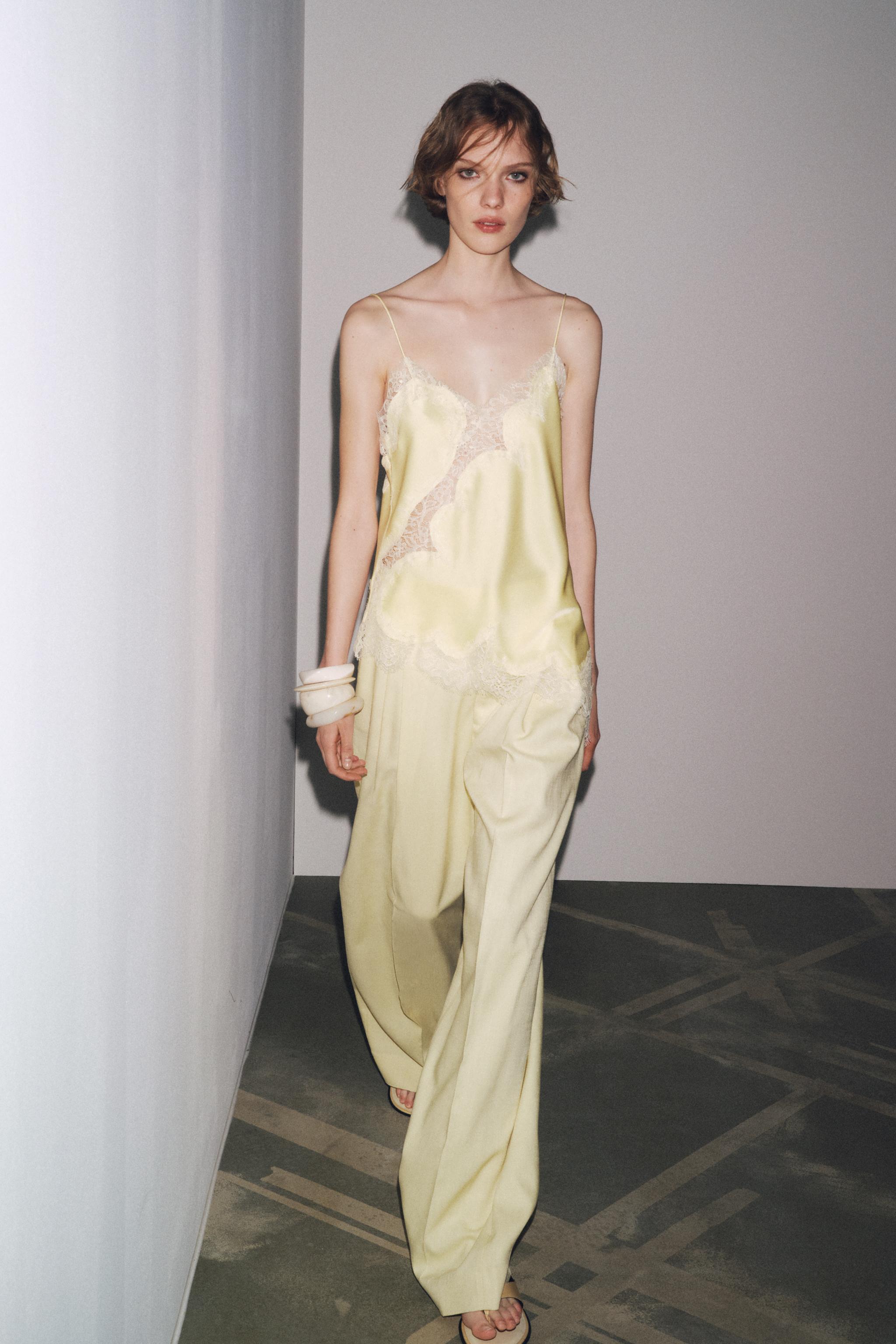 Zw Collection Lace Camisole Top