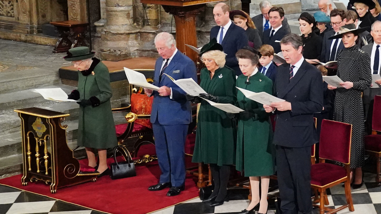 Royal family gathered at Prince Philip&amp;#039;s memorial