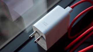 The 160W charger included with the OnePlus 10T