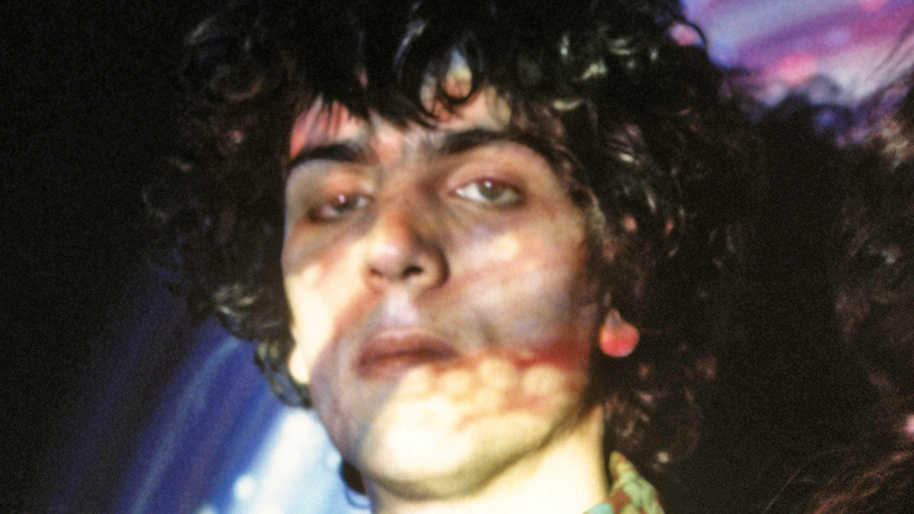 Syd Barrett of Pink Floyd, posed, looking to camera, 1967. (Photo by Andrew Whittuck/Redferns)