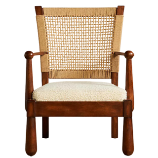 Boucle accent chair