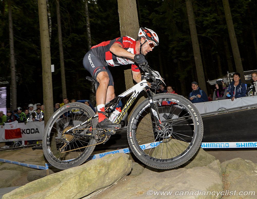 Peter Disera (Norco Factory Team XC) was top North American in 8th