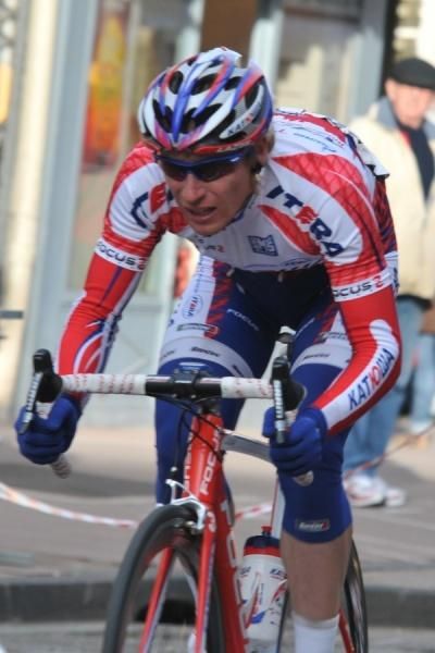 Pavel Brutt (Katusha) has a dig