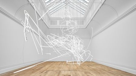 Cerith Wyn Evans Neon work at Mostyn Wales