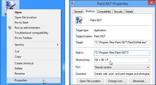 Create a Shortcut Key in Windows 8