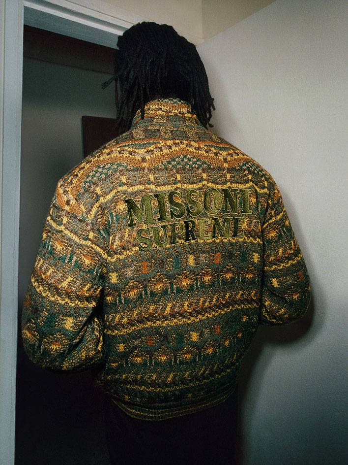 Missoni Supreme bomber jacket