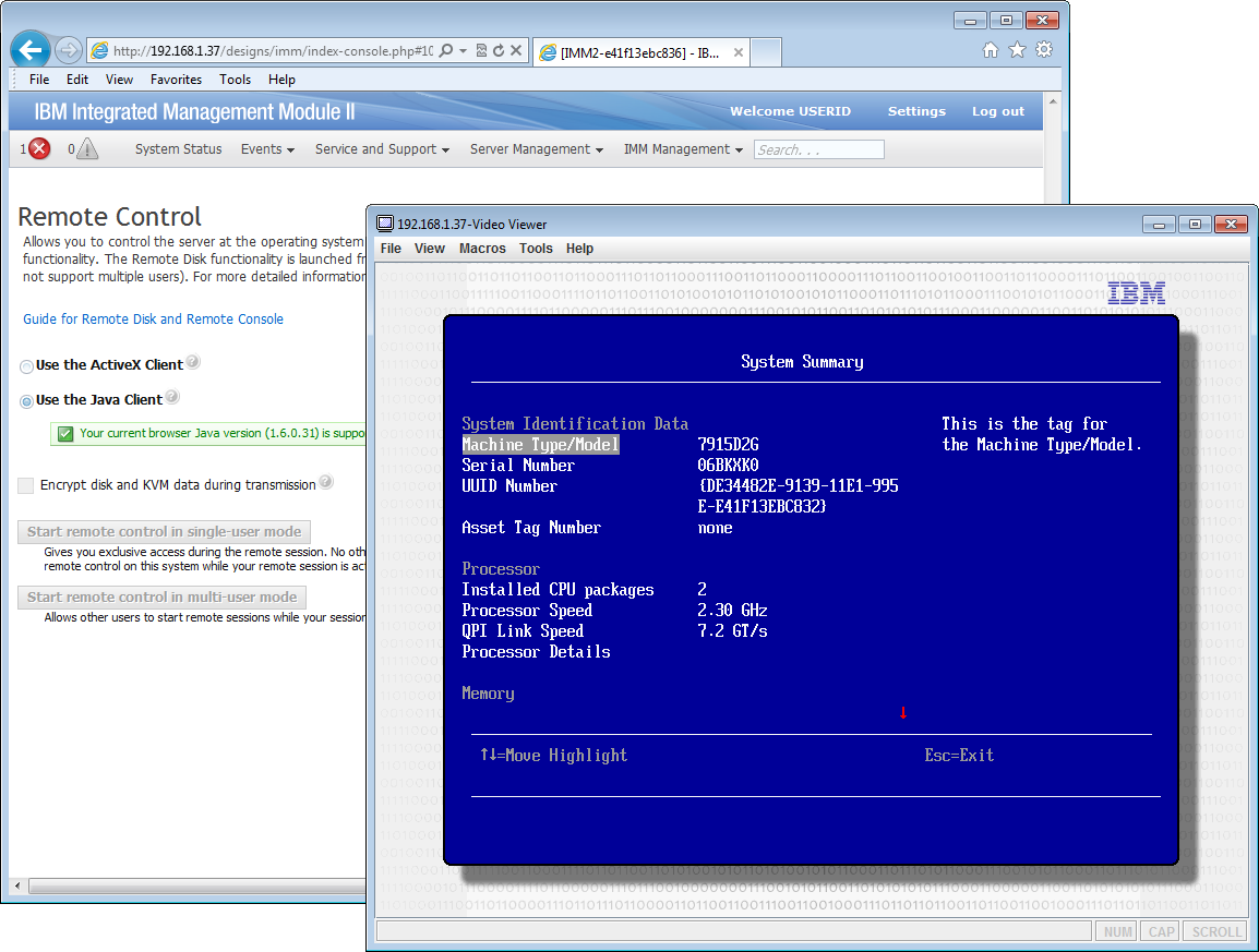 System x3650 M4 - 1
