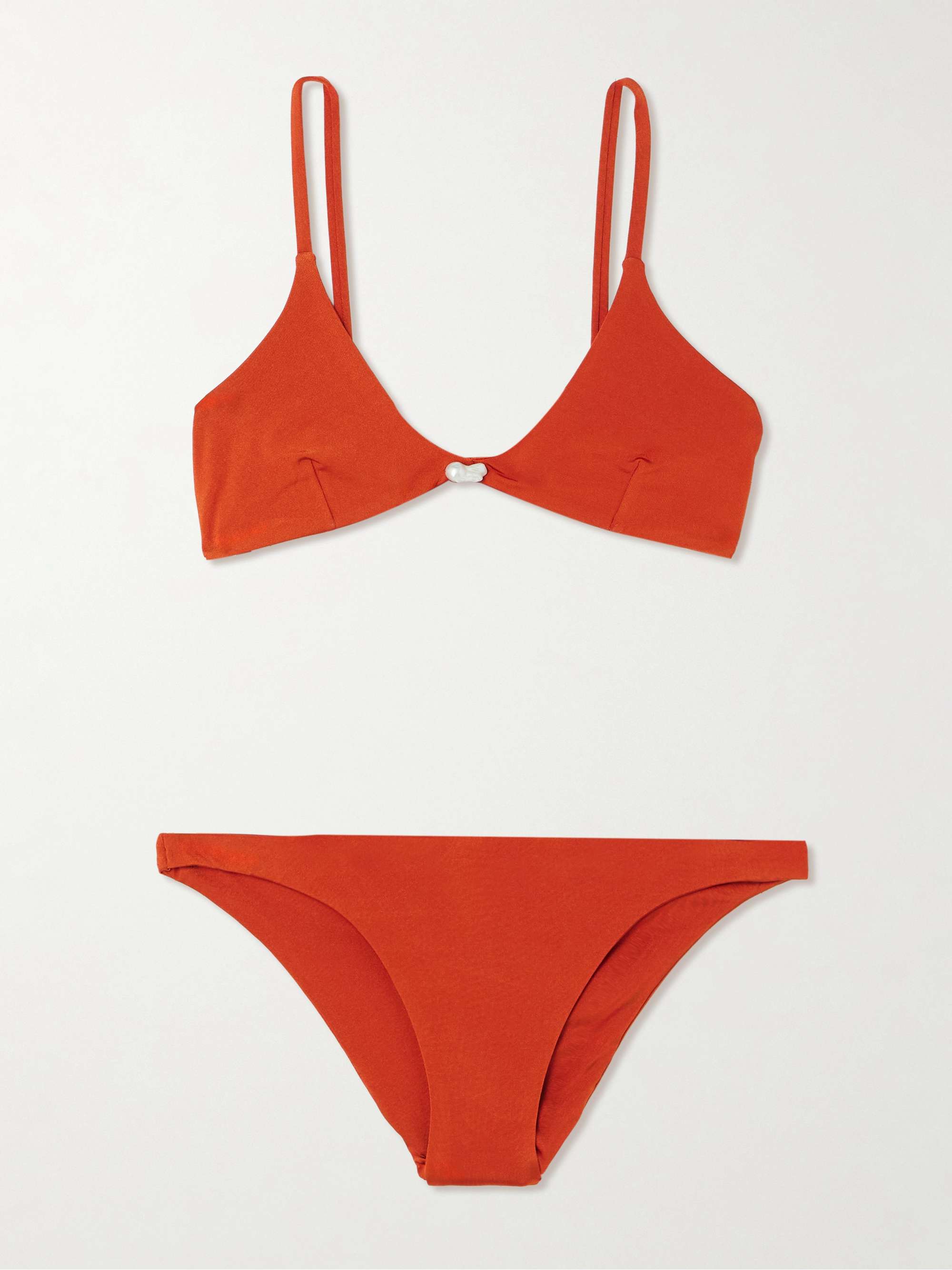 Luna Pearl-Embellished Bikini