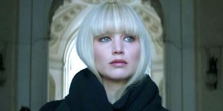 Jennifer Lawrence blonde wig in Red Sparrow