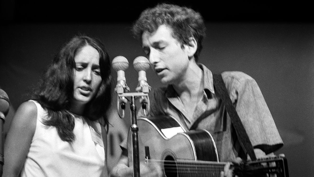 Bob Dylan and Joan Baez