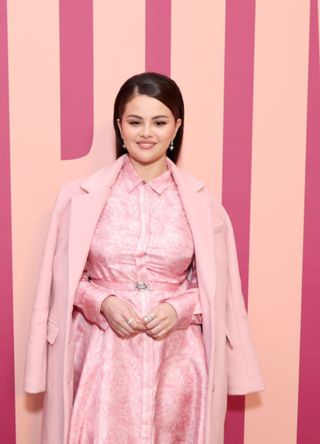 Selena Gomez Celebrates The Launch Of Rare Beauty's Soft Pinch Luminous Powder Blush Collection in New York City.