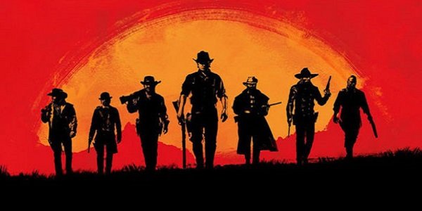 The Van der Linde Gang in Red Dead Redemption 2.