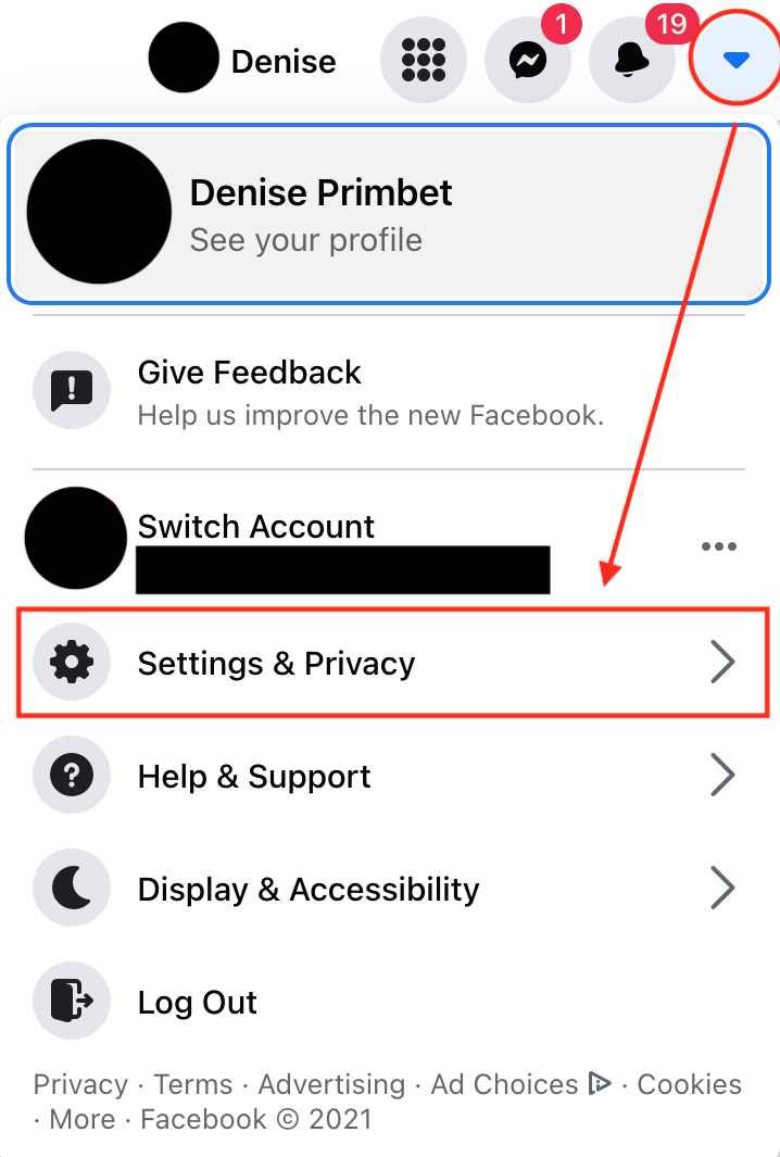 How to set up two-factor authentication on Facebook using a browser