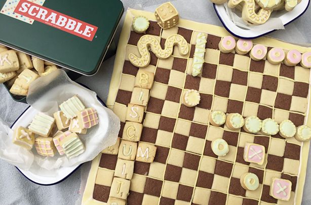 Chequerboard biscuits