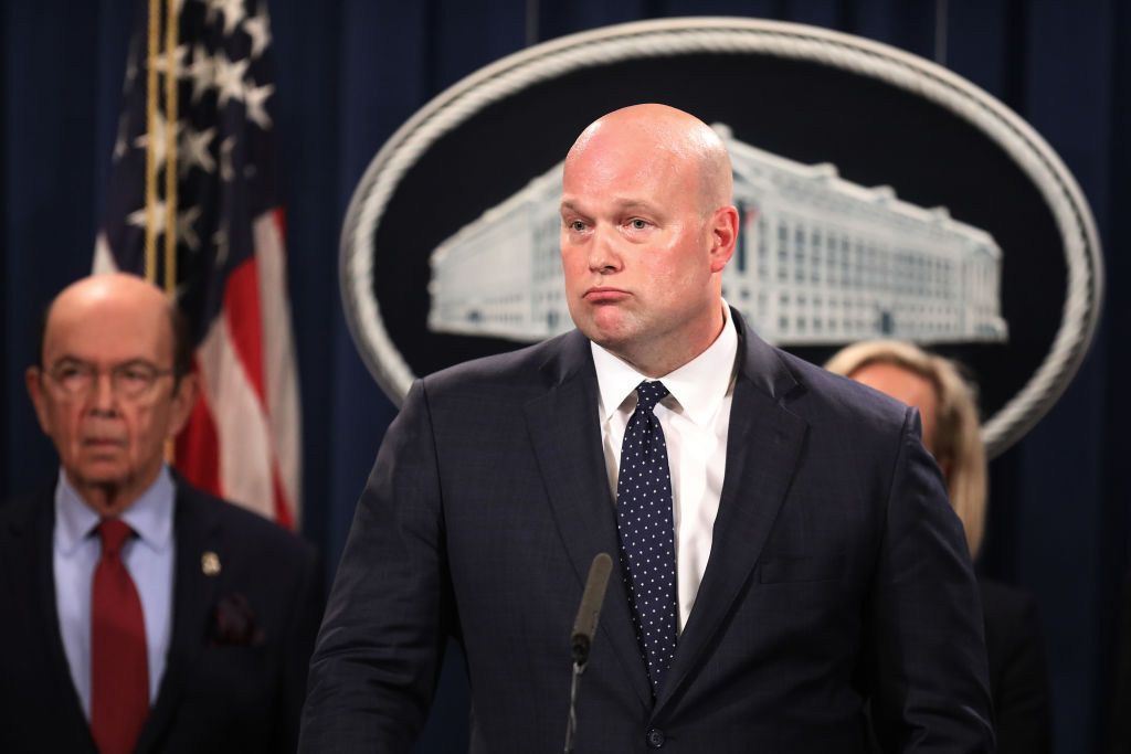 Matt Whitaker.