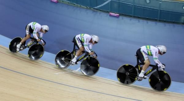 Aussies in the men&rsquo;s team sprint