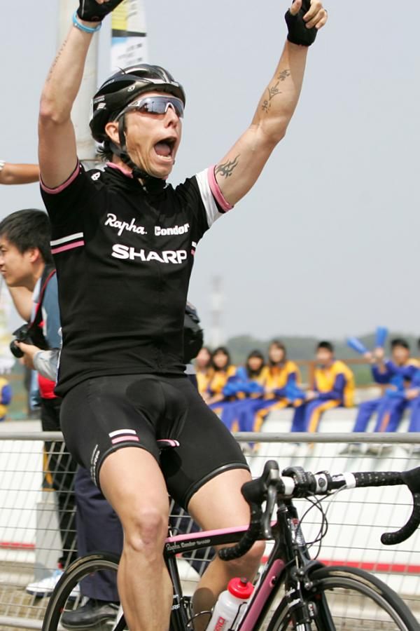 Dean Downing (Rapha Condor) was surprised to win stage 5