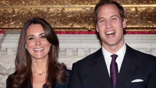 Kate Middleton and Prince William announce their engagement in 2010