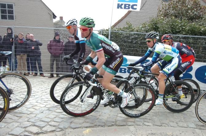 Thomas Voeckler (Europcar) at the Tour of Flanders
