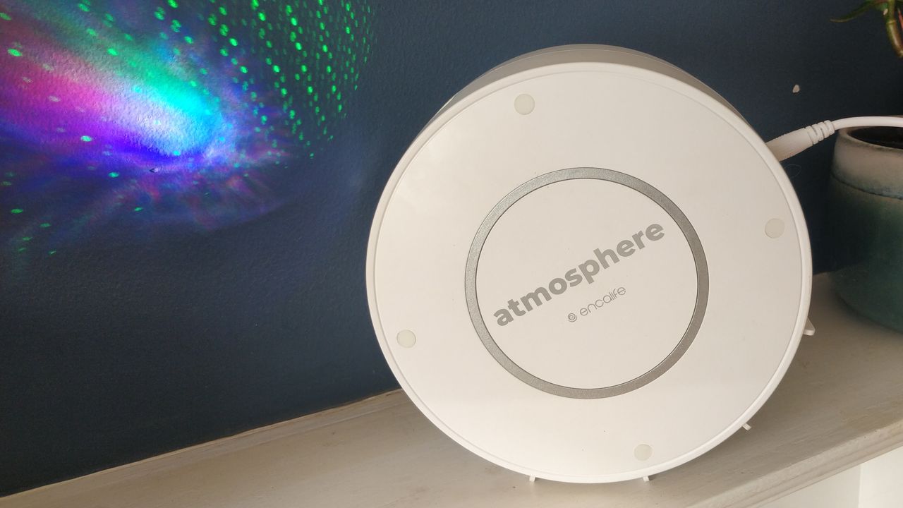Side view of the Encalife Atmosphere whilst turned on