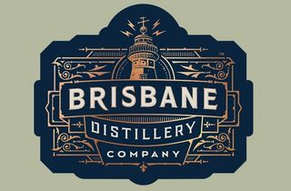 Illustrated logo for the Brisbane Distillery Company